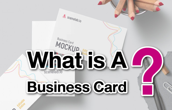 What is a business card? 2023 Design and Details For An Attractive Business Card by Lucknganpim